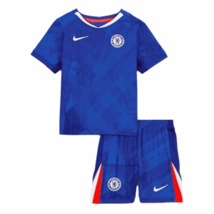 Completo Calcio Chelsea CF Bambino Prima Divisa 2025 2026 – Manica Corta