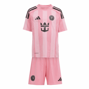 Completo Calcio Inter Miami CF Bambino Prima Divisa 2025 2026 – Manica Corta